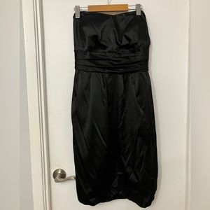 Michel Antoni Black Strapless Dress size 24